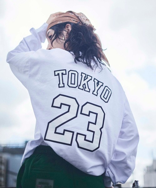 TOKYO 23(トウキョウニジュウサン)の「TOKYO 23 LOGO LS TEE / トーキョー23 ロゴ ロングスリーブティー(Tシャツ/カットソー・メンズ・ホワイト/ブラック/グレー/グレー系その他・M/L/XL)」の7枚目の写真