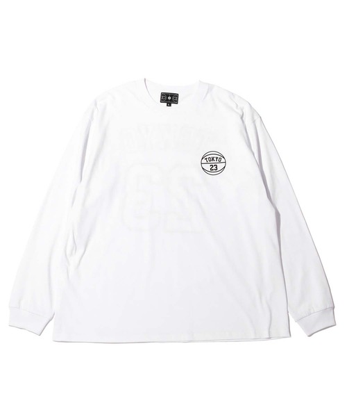 TOKYO 23(トウキョウニジュウサン)の「TOKYO 23 LOGO LS TEE / トーキョー23 ロゴ ロングスリーブティー(Tシャツ/カットソー・メンズ・ホワイト/ブラック/グレー/グレー系その他・M/L/XL)」の9枚目の写真