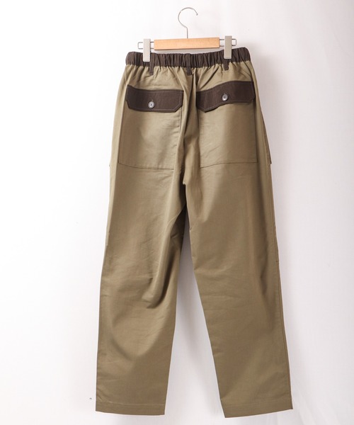 House of Blues（ハウスオブブルース）の「ツイルｘナイロンガーデニング ベイカーパンツ（その他パンツ・メンズ・ブラック/オリーブ・M/L）」の19枚目の写真