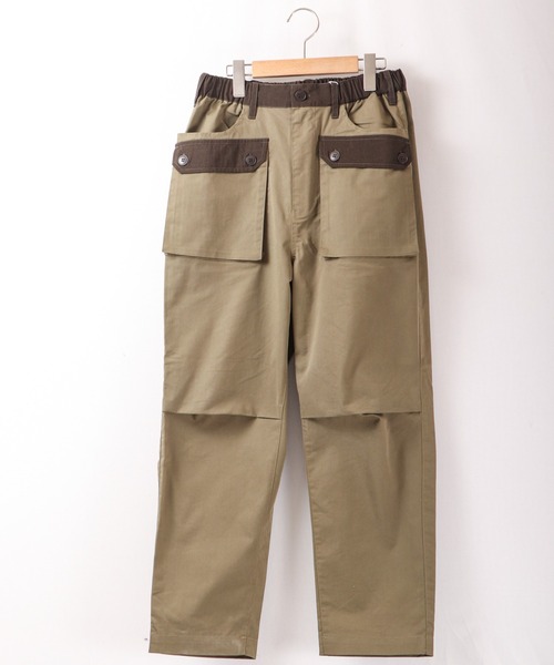 House of Blues（ハウスオブブルース）の「ツイルｘナイロンガーデニング ベイカーパンツ（その他パンツ・メンズ・ブラック/オリーブ・M/L）」の18枚目の写真