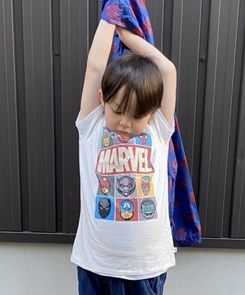 GAP(ギャップ)の「Gapkids マーベル グラフィックtシャツ(Tシャツ/カットソー・キッズ・ホワイト/ブルー/レッド/グレー・S/M/L/XL/XS/XXL)」の2枚目の写真