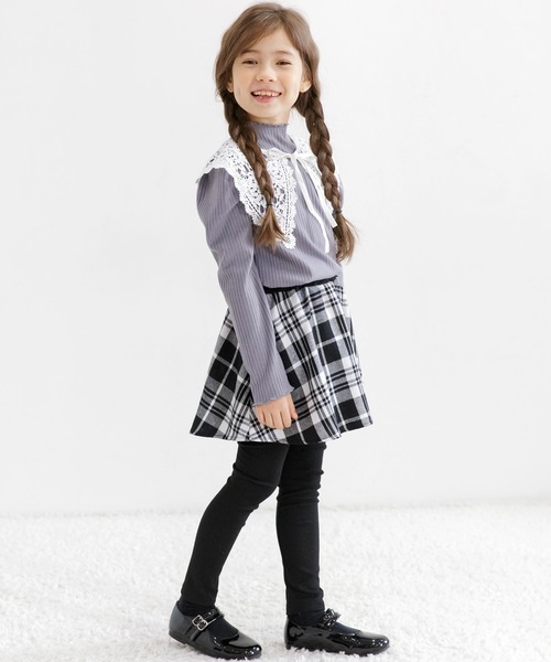 Bee des Bee(ビーデスビー)の「レース付け襟(付け襟・キッズ・ホワイト/ブラック・フリー)」の6枚目の写真