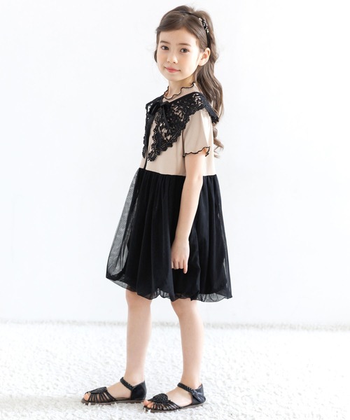 Bee des Bee(ビーデスビー)の「レース付け襟(付け襟・キッズ・ホワイト/ブラック・フリー)」の11枚目の写真