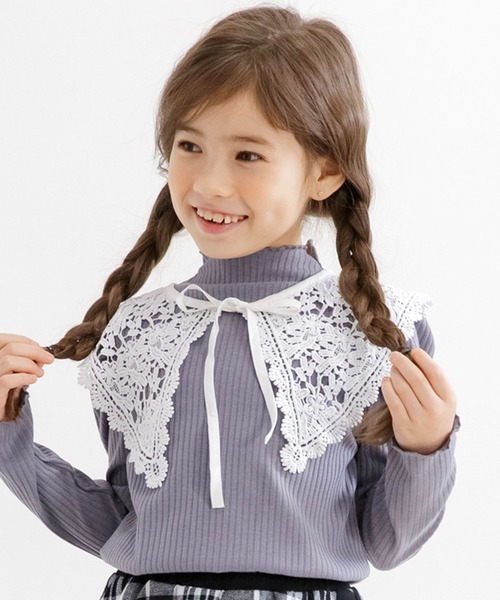 Bee des Bee(ビーデスビー)の「レース付け襟(付け襟・キッズ・ホワイト/ブラック・フリー)」の13枚目の写真