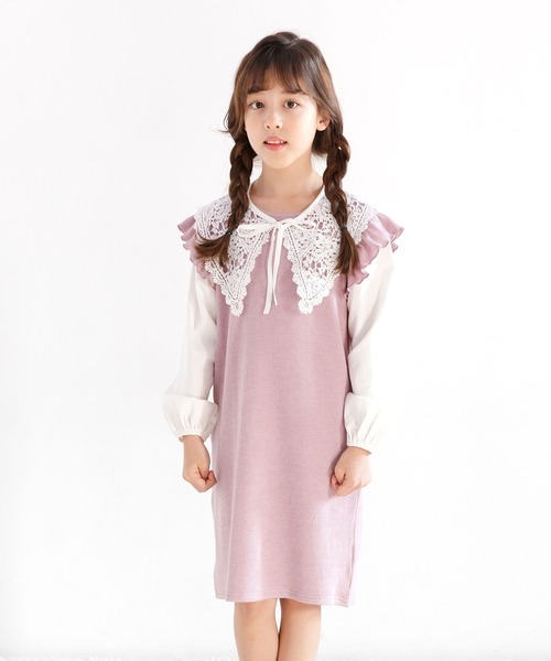 Bee des Bee(ビーデスビー)の「レース付け襟(付け襟・キッズ・ホワイト/ブラック・フリー)」の14枚目の写真