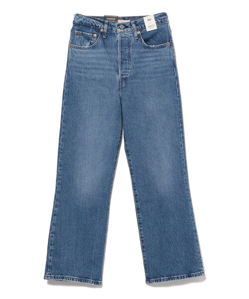 Ray BEAMS(レイビームス)の「LEVI’S(R) / RIBCAGE クロップド デニムパンツ(デニムパンツ・レディース・ブルー・28inch/26inch/27inch)」の2枚目の写真