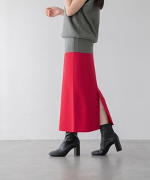 yuw | ニットタイトスカート　266622(スカート)