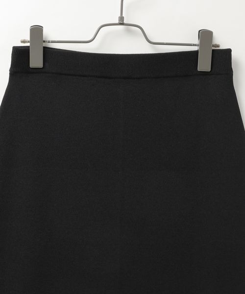 yuw（ユウ）の「ニットタイトスカート　266622（スカート・レディース・ブラック/グリーン/ピンク/レッド・FREE）」の5枚目の写真