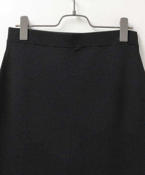 yuw（ユウ）の「ニットタイトスカート　266622（スカート・レディース・ブラック/グリーン/ピンク/レッド・FREE）」の7枚目の写真