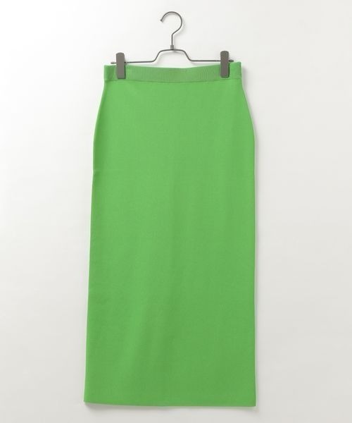 yuw（ユウ）の「ニットタイトスカート　266622（スカート・レディース・ブラック/グリーン/ピンク/レッド・FREE）」の14枚目の写真