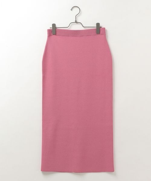 yuw（ユウ）の「ニットタイトスカート　266622（スカート・レディース・ブラック/グリーン/ピンク/レッド・FREE）」の13枚目の写真