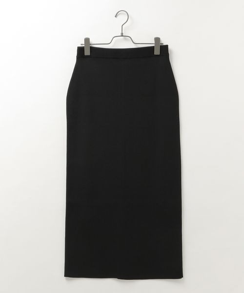 yuw（ユウ）の「ニットタイトスカート　266622（スカート・レディース・ブラック/グリーン/ピンク/レッド・FREE）」の12枚目の写真