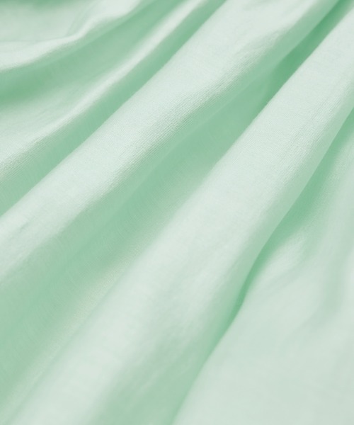 ROPE'（ロペ）の「前後2WAYブライトシアーギャザーブラウス【SDGs】（シャツ/ブラウス・レディース・ピンク/イエロー/ライトグリーン/ブルー系その他4・38）」の15枚目の写真