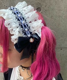 SPINNS | サイドリボン ヘッドドレス(その他ヘアアクセサリー)