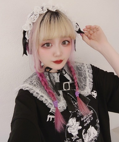 SPINNS(スピンズ)の「サイドリボン ヘッドドレス(その他ヘアアクセサリー・レディース・ブラック・ONESIZE)」の10枚目の写真