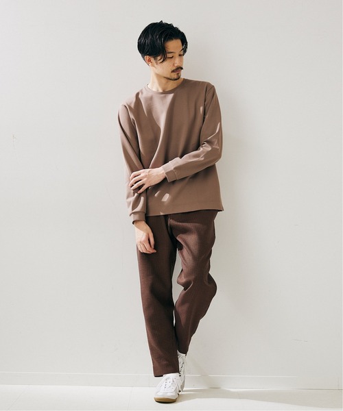 417 EDIFICE（フォーワンセブンエディフィス）の「コンパクトポンチ ロングスリーブカットソー【Made in Japan】（Tシャツ/カットソー・メンズ・ホワイト/ブラック/グレー/ブラウン/グリーン・SMALL/MEDIUM/LARGE）」の21枚目の写真