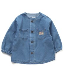 BREEZE | ノーカラーシャツジャケット(ノーカラージャケット)