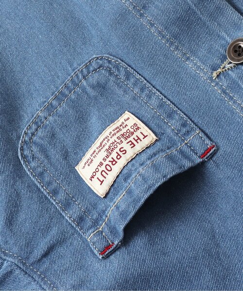 BREEZE(ブリーズ)の「ノーカラーシャツジャケット(ノーカラージャケット・キッズ・カーキ/インディゴブルー/マスタード・90/80/100/110/120/140/130)」の15枚目の写真