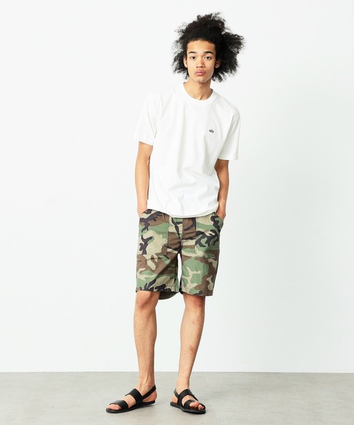 Alpha Industries（アルファインダストリーズ）の「綿麻イージーベーカーショーツ（カーゴパンツ・メンズ・ウッドランド・LARGE/MEDIUM/X-LARGE）」の6枚目の写真