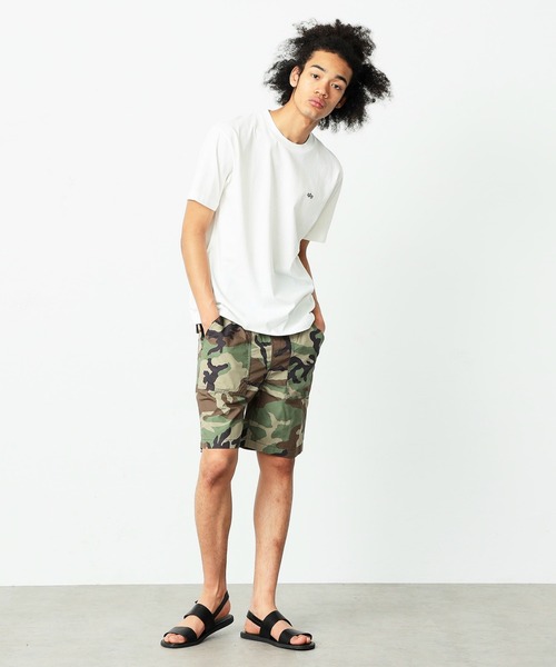 Alpha Industries（アルファインダストリーズ）の「綿麻イージーベーカーショーツ（カーゴパンツ・メンズ・ウッドランド・LARGE/MEDIUM/X-LARGE）」の7枚目の写真