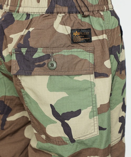 Alpha Industries（アルファインダストリーズ）の「綿麻イージーベーカーショーツ（カーゴパンツ・メンズ・ウッドランド・LARGE/MEDIUM/X-LARGE）」の12枚目の写真