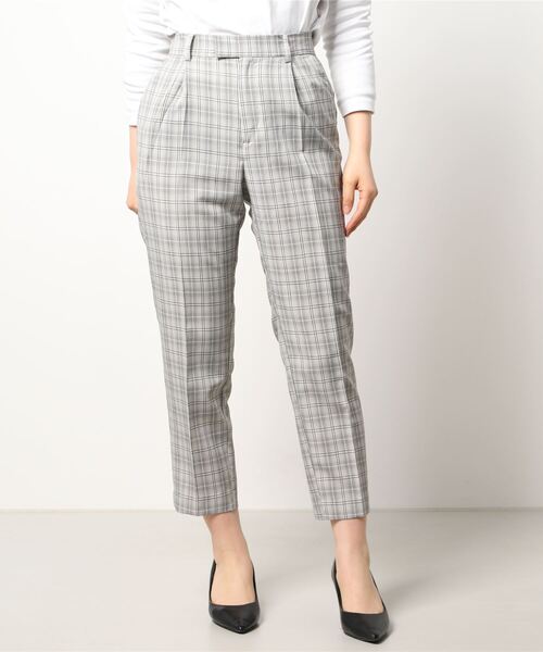 Te chichi（テチチ）の「センタープレステーパードパンツ（その他パンツ・レディース・ネイビー/グレー・SMALL/MEDIUM）」の5枚目の写真