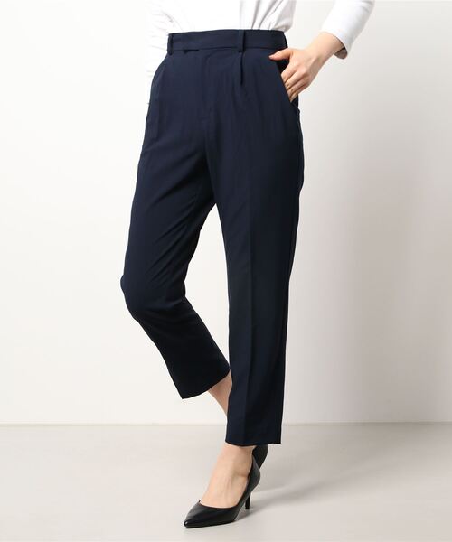 Te chichi（テチチ）の「センタープレステーパードパンツ（その他パンツ・レディース・ネイビー/グレー・SMALL/MEDIUM）」の6枚目の写真