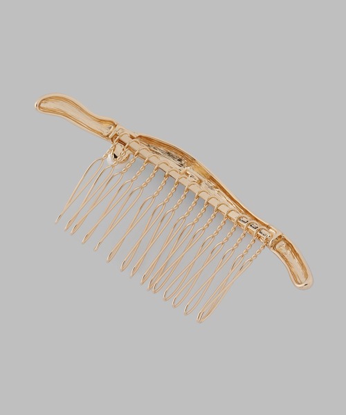 ANEMONE（アネモネ）の「パールポイントメタルコーム（その他ヘアアクセサリー・レディース・シルバー/ゴールド・FREE）」の6枚目の写真