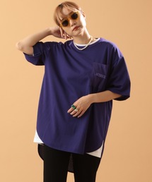 AVIREX | MESH EMBROIDERY TOPS/ メッシュ刺繍トップス(Tシャツ/カットソー)