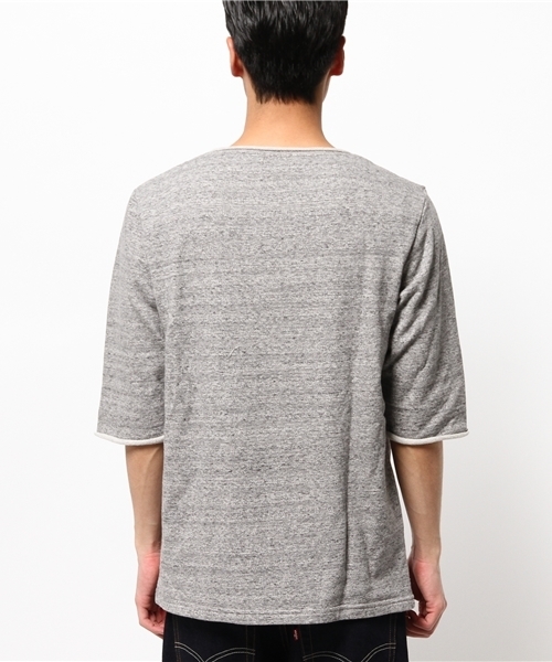 WEGO（ウィゴー）の「WEGO/カットオフスウェット（スウェット・メンズ・ブラック/杢グレー・LARGE/MEDIUM）」の5枚目の写真