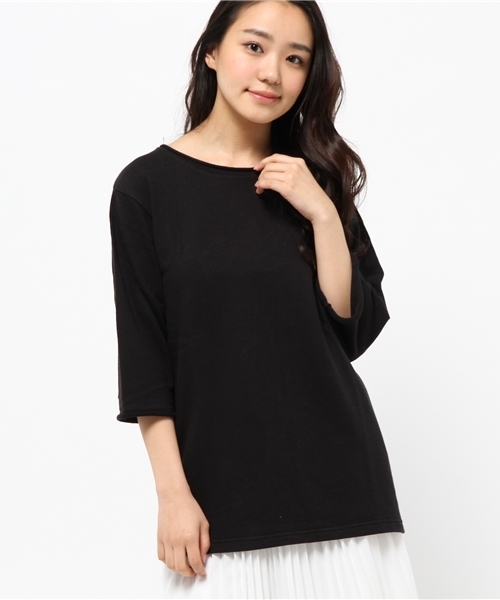 WEGO（ウィゴー）の「WEGO/カットオフスウェット（スウェット・メンズ・ブラック/杢グレー・LARGE/MEDIUM）」の9枚目の写真