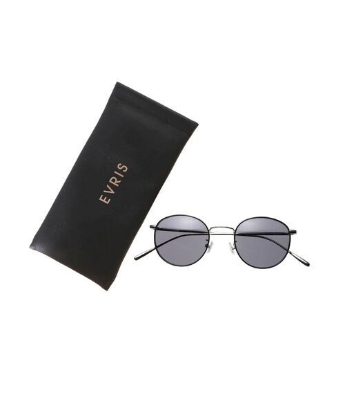 EVRIS（エヴリス）の「METAL BRIDGE SUNGLASSES（サングラス・レディース・ブラック/ブラウン・FREE）」の7枚目の写真