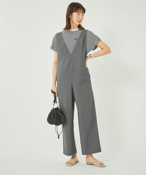 Web限定 Web限定 Tall H166 Label Veryコラボ Label オルマイ オールインワン つなぎ オールインワン Green Relaxing グリーンレーベルリラクシング のファッション 激安特価短納期