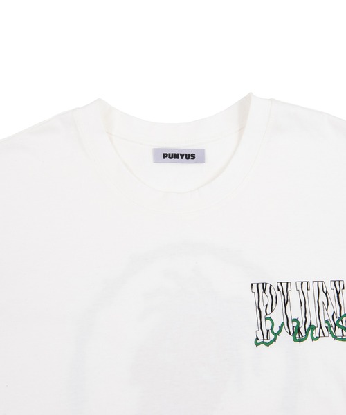 PUNYUS(プニュズ)の「GANGビッグTシャツ(Tシャツ/カットソー・レディース・パープル/ホワイト/ブラック・4/3)」の10枚目の写真