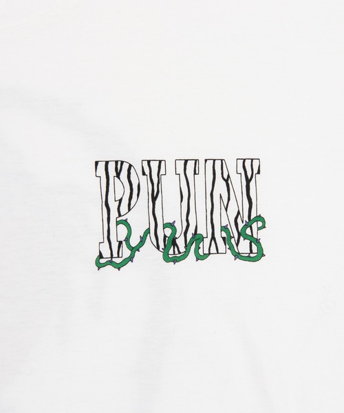 PUNYUS(プニュズ)の「GANGビッグTシャツ(Tシャツ/カットソー・レディース・パープル/ホワイト/ブラック・4/3)」の11枚目の写真