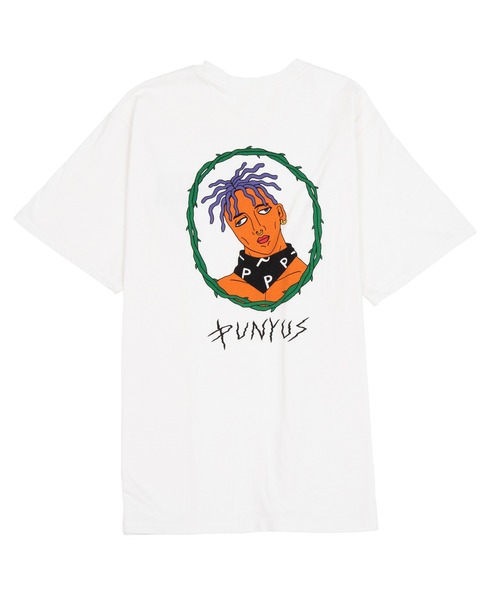 PUNYUS(プニュズ)の「GANGビッグTシャツ(Tシャツ/カットソー・レディース・パープル/ホワイト/ブラック・4/3)」の14枚目の写真