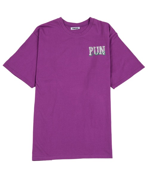 PUNYUS(プニュズ)の「GANGビッグTシャツ(Tシャツ/カットソー・レディース・パープル/ホワイト/ブラック・4/3)」の17枚目の写真