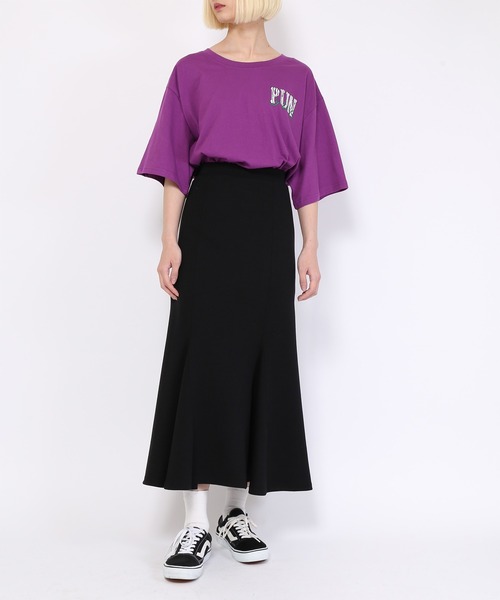 PUNYUS(プニュズ)の「GANGビッグTシャツ(Tシャツ/カットソー・レディース・パープル/ホワイト/ブラック・4/3)」の18枚目の写真