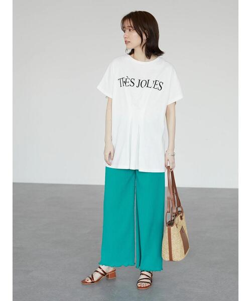 Green Parks(グリーンパークス)の「ワッシャーパンツ(その他パンツ・レディース・ベージュ/グリーン/イエロー・FREE)」の12枚目の写真