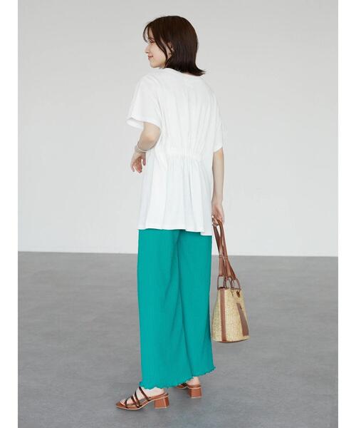 Green Parks(グリーンパークス)の「ワッシャーパンツ(その他パンツ・レディース・ベージュ/グリーン/イエロー・FREE)」の14枚目の写真