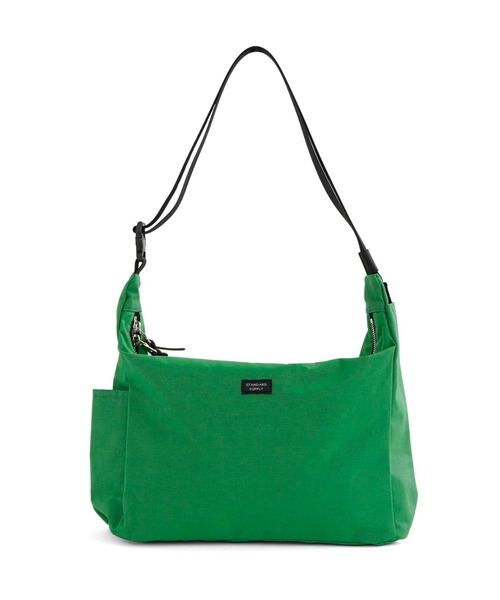 STANDARD SUPPLY（スタンダードサプライ）の「スタンダードサプライ / SIMPLICITY シンプリシティ / TRIANGLE SHOULDER トライアングルショルダー（ショルダーバッグ・レディース・モカ/チャコールグレー/グリーン/グレー/ダークパープル/ブラック/ベージュ/ダークネイビー/ゴールド/ブルー/グレイッシュベージュ/レッド/サンドベージュ/ケリーグリーン/アイボリー・FREE）」の10枚目の写真