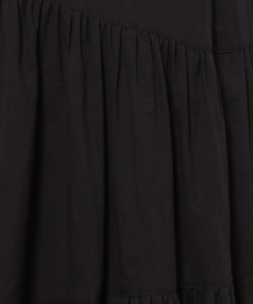 PAGEBOY（ページボーイ）の「綿100％ コットンボイルティアードスカート（スカート・レディース・ブラック/ベージュ/イエロー系その他・FREE）」の10枚目の写真