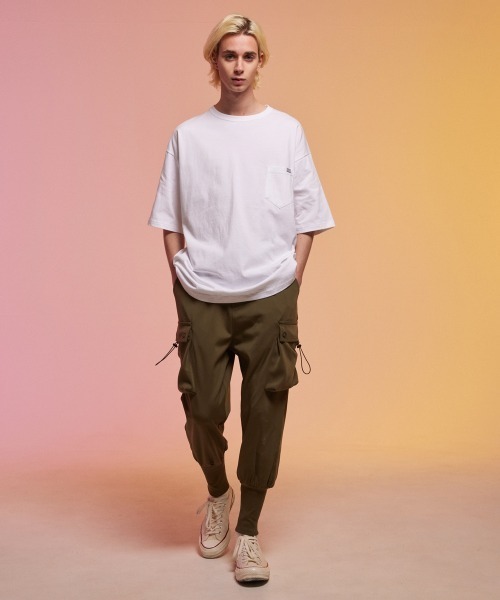 rehacer（レアセル）の「rehacer : Re-Pray on Wide Body / リプレイ オン ワイド ボディー（Tシャツ/カットソー・メンズ・ホワイト/ブラック/ベージュ/ネイビー・SMALL/MEDIUM/LARGE/X-LARGE）」の11枚目の写真