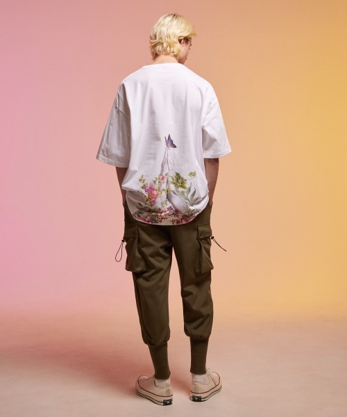 rehacer（レアセル）の「rehacer : Re-Pray on Wide Body / リプレイ オン ワイド ボディー（Tシャツ/カットソー・メンズ・ホワイト/ブラック/ベージュ/ネイビー・SMALL/MEDIUM/LARGE/X-LARGE）」の14枚目の写真