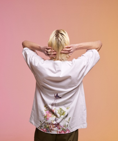 rehacer（レアセル）の「rehacer : Re-Pray on Wide Body / リプレイ オン ワイド ボディー（Tシャツ/カットソー・メンズ・ホワイト/ブラック/ベージュ/ネイビー・SMALL/MEDIUM/LARGE/X-LARGE）」の10枚目の写真