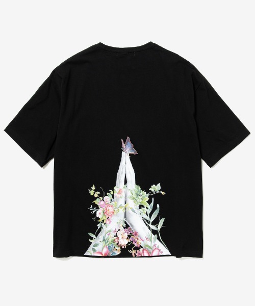 rehacer（レアセル）の「rehacer : Re-Pray on Wide Body / リプレイ オン ワイド ボディー（Tシャツ/カットソー・メンズ・ホワイト/ブラック/ベージュ/ネイビー・SMALL/MEDIUM/LARGE/X-LARGE）」の8枚目の写真