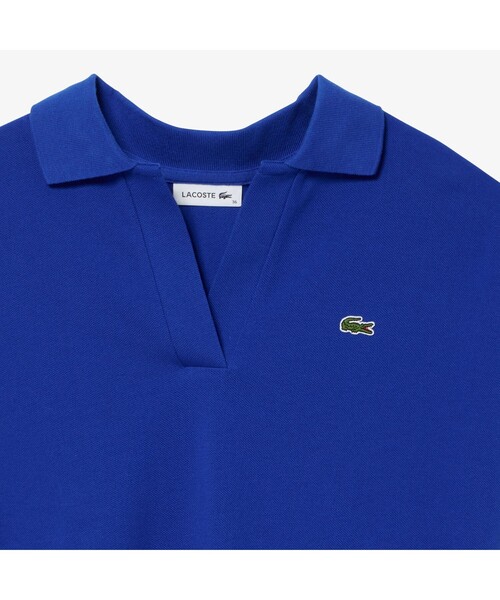 LACOSTE（ラコステ）の「スキッパーネック裾リブポロシャツ