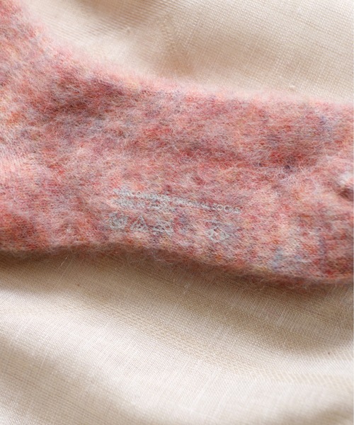 And A(アンドエー)の「MARCOMONDE マルコモンド / mohair ribbed socks モヘアリブソックス / 84N3_1MO-20C(ソックス/靴下・レディース・ピンク系その他/ピンク/ライトグリーン/アイボリー/ブルー/グレー系その他・WOMENS)」の18枚目の写真