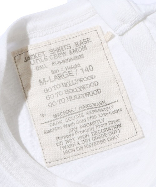 GO TO HOLLYWOOD(ゴートゥーハリウッド)の「GO TO HOLLYWOOD/ゴートゥーハリウッド DREAMY TIME TEE 半袖Tシャツ(Tシャツ/カットソー・キッズ・オフホワイト・130/140)」の6枚目の写真