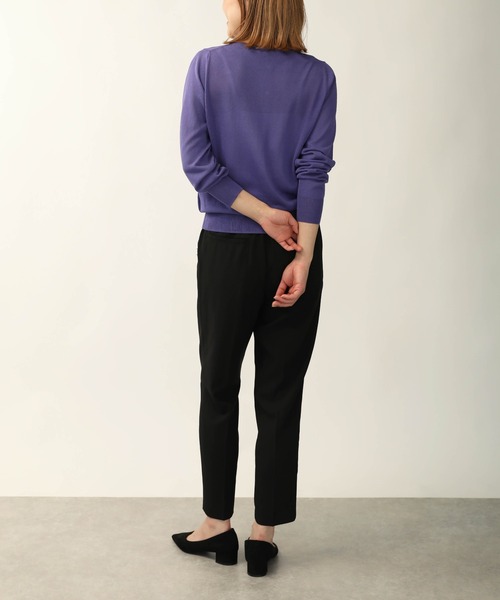 PICCIN（ピッチン）の「接触冷感パールボタンカーディガン（カーディガン/ボレロ・レディース・ブルー/ピンク/ホワイト/パープル/イエロー/ブラック・M）」の11枚目の写真